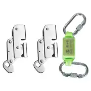 Rope Grab Outdoor Mountaineering 15KN Heavy Duty Fall Arrest Ascender Caving