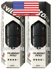 Vittoria Rubino Pro G 2.0 clincher Graphene 700 x 23 all black / folding 2 tires