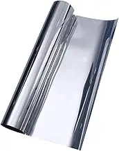 1 Roll Self Adhesive One Way Window Film UV Tinting Film for Daytime Privacy Protection Lightweight Pet Material
