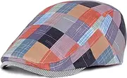 [AWOCAN] Flat Hats for Men Newsboy Hat Ivy Adjustable Thin Summer Hat Golf Hat Driving Hats Hunting Beret Duckbill Hat Unisex Men Women