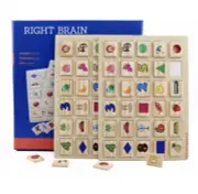 Wooden Memory Game Board Large Kids And Children Educational Learning Toys