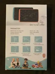 Enotepad LCD Writing Tablet 1 Pack, 8.5 Inch Drawing Board with 2 Magnets,