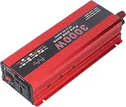 3000W Pure Sine Power Inverter, Overload, Portable Power Converter for Solar Wind Energy, Car, DC12V to AC220V