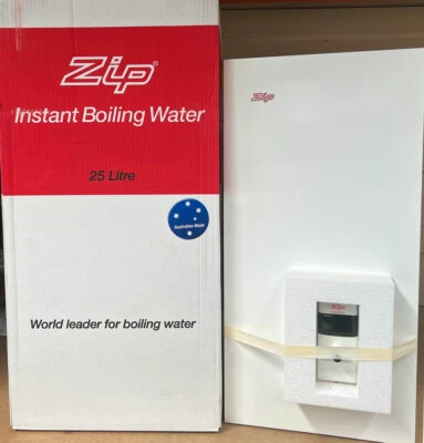 Zip Hydroboil Electronic 25L On-Wall Instant Boiling Water Unit in White 12062