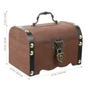 Treasure Chest for Classroom Decorative Storage Lock Jey Travel Baby