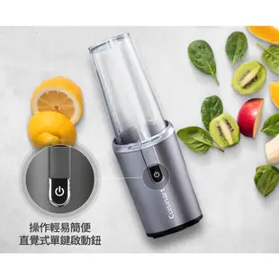 美國Cuisinart美膳雅 無線充電式隨行杯果汁機475ml RPB-100TW