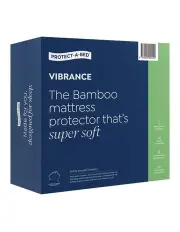 [Protect-A-Bed] Vibrance Bamboo Jersey Mattress Protector in White