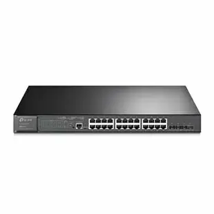 TP-LINK TL-SG3428XMP JetStream 4埠10G SFP+ L2+管理型交換器(含24埠PoE+