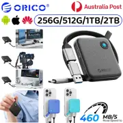 ORICO Portable External Solid State Drive USB 3.2 Gen2 SSD High Speed For iOS PC