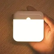 LED Motion Sensor Lights Indoor, Yakiter,Wireless USB Rechargeable Led Light, 18 LED, Sensor Night Lights for Drawers, Wardrobe, Stair, Kitchen. 2 Pack