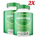 Rosabella Moringa Capsules for Immune Support & Gut He/alth (2X)-AU[