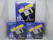3.5" Diskettes IBM Formatted 1.44MB KHypermedia 30 Disks