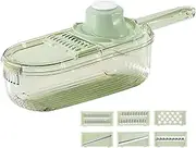 Vegetables Slicer | Veggie Slicer Cutter | Multi-Functional Tool, Food Chopper with Container for Cabbage Cucumber Potato Carrot Onion