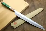 Yoshihiro Gintsuru Ginsan Stainless Steel Yanagi Kiritsuke Sushi Sashimi Knife