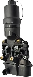 A68F-Car Engine Oil Filter Housing Assembly Compatible with A3 A4 TT VW Eos Golf GTI 2.0 06F115397E 06H115397J 06F115397H