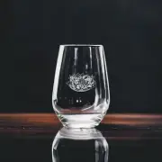 Nachos Stemless Wine Glasses x4 Premium 15 Oz Personalize Gift Cheese Chips NEW