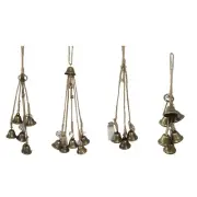 Witch Iron Wind Chimes Yard Wind Bells Garden Decor Hang Pendants Wind Bells