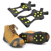 Fishing Anti Slip Crampons Ice Snow Shoes Spikes Cleats Overshoe Ice Grippers