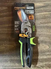 Fiskars Power Gear 18 G RIGHT CUT Aviation Snips 710610