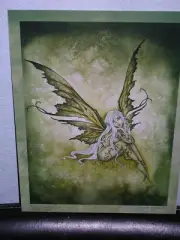 Amy Brown - Green Sprite - SIGNED - OUT OF PRINT