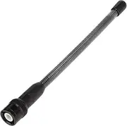 Spring Antenna, 400-470 MHz 50 W 3 dBi 16 cm Professional Durable Male BNC Flexible Spring Antenna UHF for IC-V9 Walkie Talkie Amateur Radio (Black)