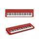 亞洲樂器 CASIO CT-S1 61鍵電子琴 紅、送琴袋 , 原廠延音踏板.