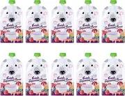 Baby Food Pouches, 10Pcs 200ml Reusable Refillable Baby Food Containers, Freezable Baby Snack Containers Bag for Fruit Puree Yogurt Applesauce, DIY Toddler Purees Smoothies Pouches