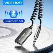 Bluetooth Aux Adapter Wireless for Car Speaker Receiver USB to 3.5mm Jack Audio