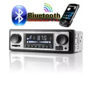Car 1Din MP3 Player Bluetooth Microphone Hands-free Calls FM Stereo Radio USB/SD