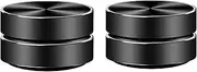 Bluetooth Mini Speaker Bone Conduction Portable Wireless Speaker Stereo Bass Sound Creative Portable Speakers Mini Size Music Player for Home,Outdoor,Travel (2pcs Black)