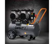 Giantz 50L Air Compressor 3.0HP Oil-Free Quiet Electric Portable Air Inflator