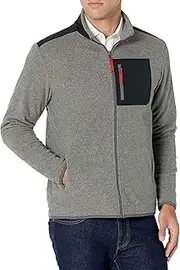 [Amazon Essentials] Men's Full-Zip Polar Fleece Jacket (Available in Big & Tall)