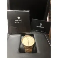 在飛比找蝦皮購物優惠-【Bentley 賓利】真鑽 雅仕 簡約 手錶