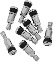 8Pcs Heavy Duty Valve Extensions for Tires Stainless Steel Bolt in Style Tire Valve Stems Leakproof Design for Car and Truck Wheel Tires Durable and Airtight Fit
