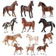 15 Styles Horse Animal Clydesdale Hanoverian Arab Shire Appaloosa Models Action Figure Educational Collection Toys Gifts Figures L