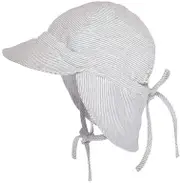 Toshi Flap Cap Baby Dove - Medium