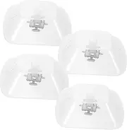 [Gadpiparty] 4pcs Range Hood Oil Catching Cup Durable Kitchen Oil Storage Box for Easy Grease Collection Multi Functional Protector for Induction Cookers and Home Appliances