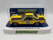 Scalextric Chrysler Plymouth Hemicuda #89 Motul Le Mans 1975 1/32 Slot Car C4345