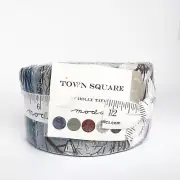 Moda TOWN SQUARE by Holly Taylor JELLY ROLL 40 strips Quilt Fabric Cotton 6630JR