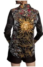 Robert Graham Women's JEWELED GODDESS Large LIMITED EDITION $398 NWT RARE!!!