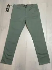 NEW Matchstick Argus Pants Size XL 34 Green Chino Japanese 100% Cotton