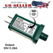Power Supply Replacement for LED Xmas Tree Lights DC 29V 0.28A - TS-8W29V