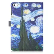 Cowhide Texture Starry Sky Patterned Drawing Horizontal Flip Leather Case For Ipad Mini 4