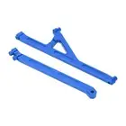 (Blue)Alloy Chassis Support Linkage Brace Set For LOSI Lasernut U4 Tenacity CR