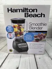 Hamilton Beach Smoothie Electric Blender with 10 Speeds 56oz Model 50190 NEW!