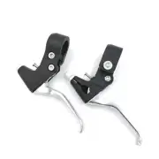 1Pair Alloy Brake Levers Three Finger For Mountain Bikes Bicycle MTB Accessories