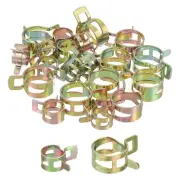 ID 11mm 16mm 7/16" 5/8" Fuel Line Hose Clip,Pipe Clamp,Spring Hose Clamp,20PCS