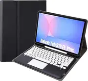 Bluetooth Keyboard Case with TrackPad for Samsung Galaxy Tab S10 FE+ 13.1" (SM-X620 | SM-X626B), Wireless Keyboard Cover & Touch Mouse