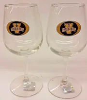 NCAA Vanderbilt Commodores Wine Glass, NEW (Set of 2)