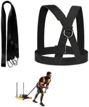 OYINDIZ Sled Harness, Weight Speed Sled Workout Tire Pulling Harness Resistance